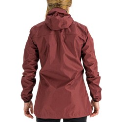 Universell vanntett damejakke Sportful Xplore W Hardshell rødvin